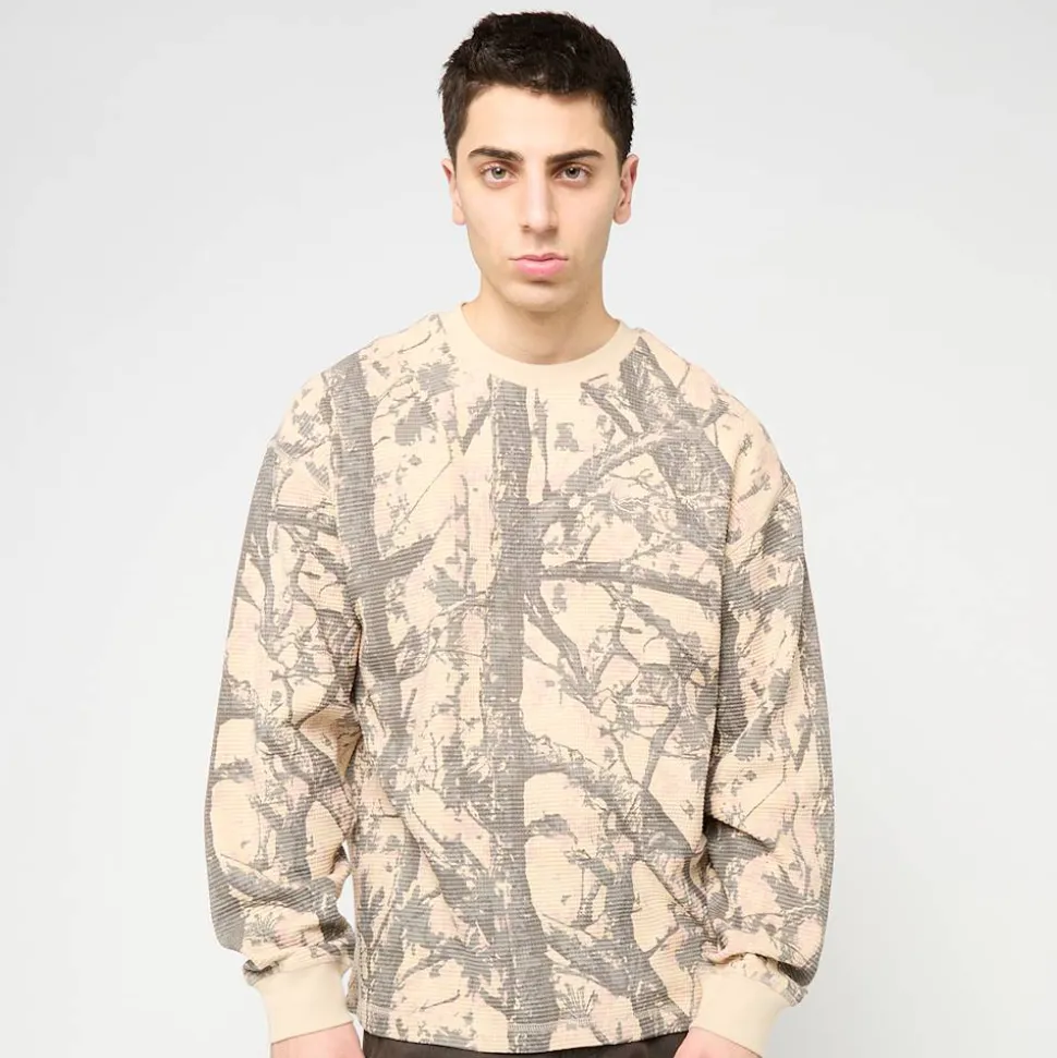 Signature Wood Camo Waffle Longsleeve