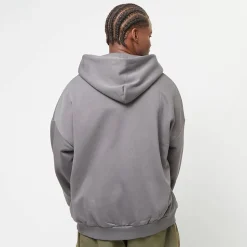 Small Logo Essential Oversized Zip Hoodie