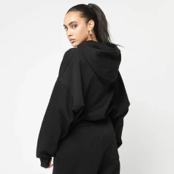 Small Logo Essential Oversized Zip Hoodie