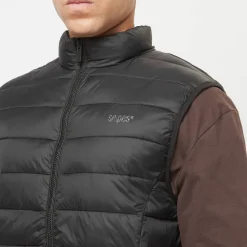 Small Logo Light Puffer Vest