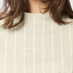 Small Signature Essential Pinstripe OS Tee