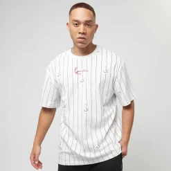 Small Signature Logo Pinstripe Tee