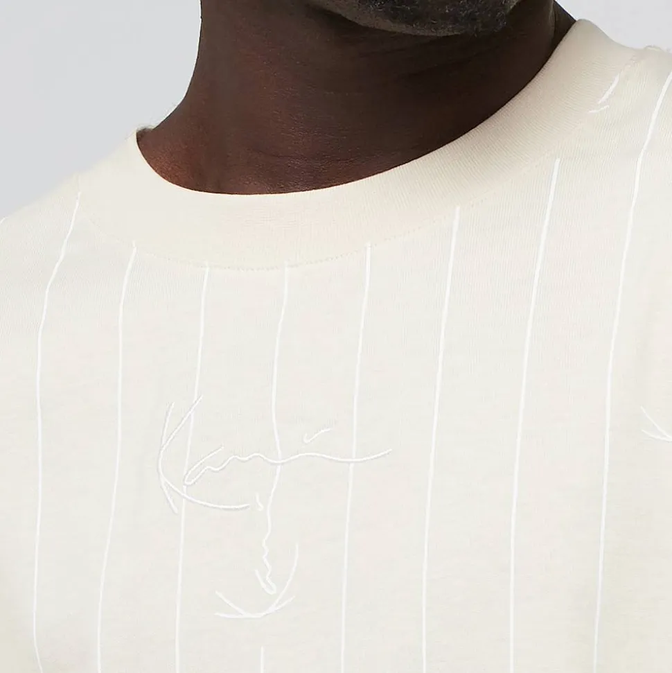 Small Signature Logo Pinstripe