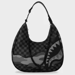 Split Up Camo Tear Vice Shoulder Bag camo