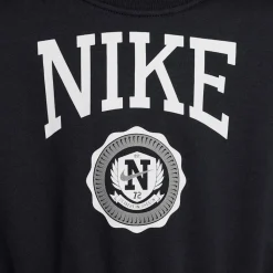 Sportswear Club French Terry Boxy Crew Graphics Star
