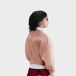 Sportswear Cropped Fleece Sweatshirt