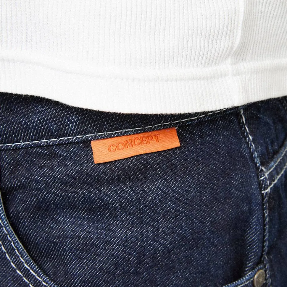 Straight Leg Raw Denim 125mm x SNIPES
