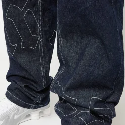 Straight Leg Raw Denim 125mm x SNIPES
