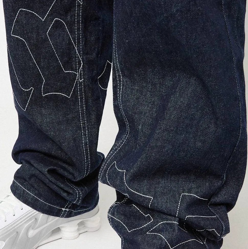 Straight Leg Raw Denim 125mm x SNIPES