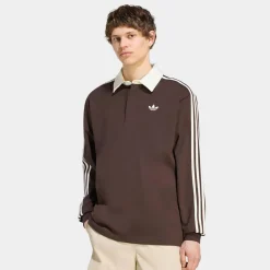3-Stripes Rugby Longsleeve Polo