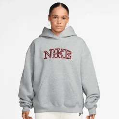 Studio Fleece Oversized Logo Hoodie