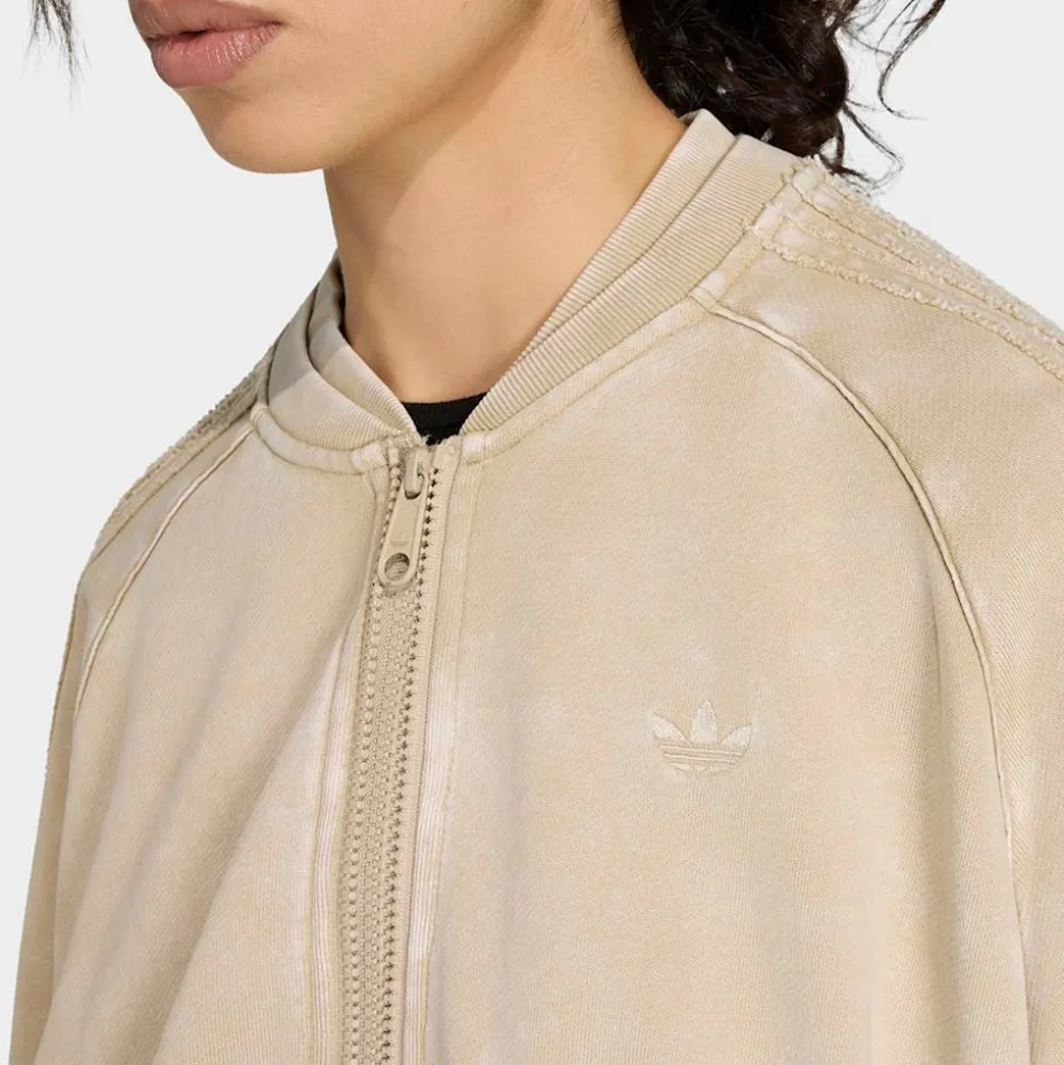 Superstar Double Layered Cropped Track Top