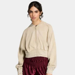 Superstar Double Layered Cropped Track Top