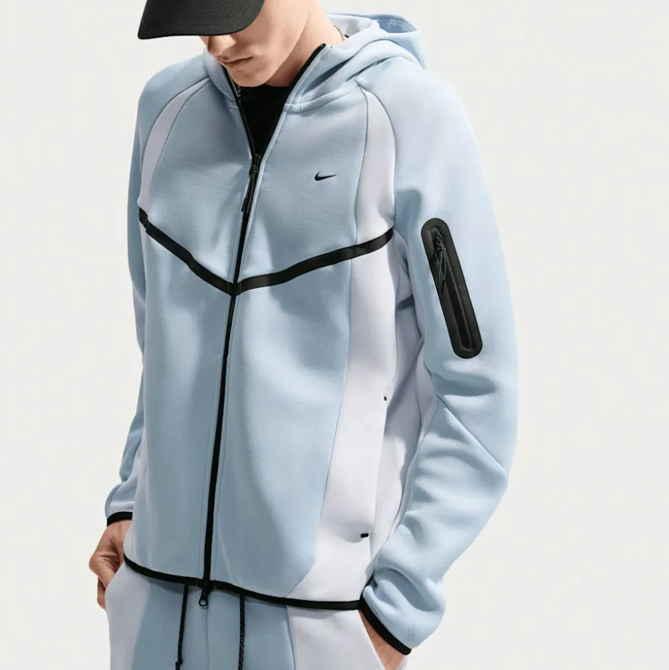 Tech Color-Block Full-Zip Fleece Windrunner Jacket