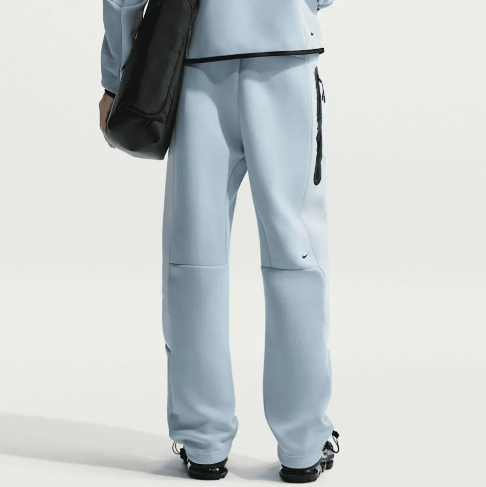 Tech Color-Block Open-Hem Fleece Pants