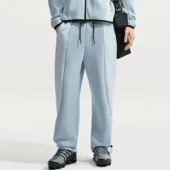 Tech Color-Block Open-Hem Fleece Pants