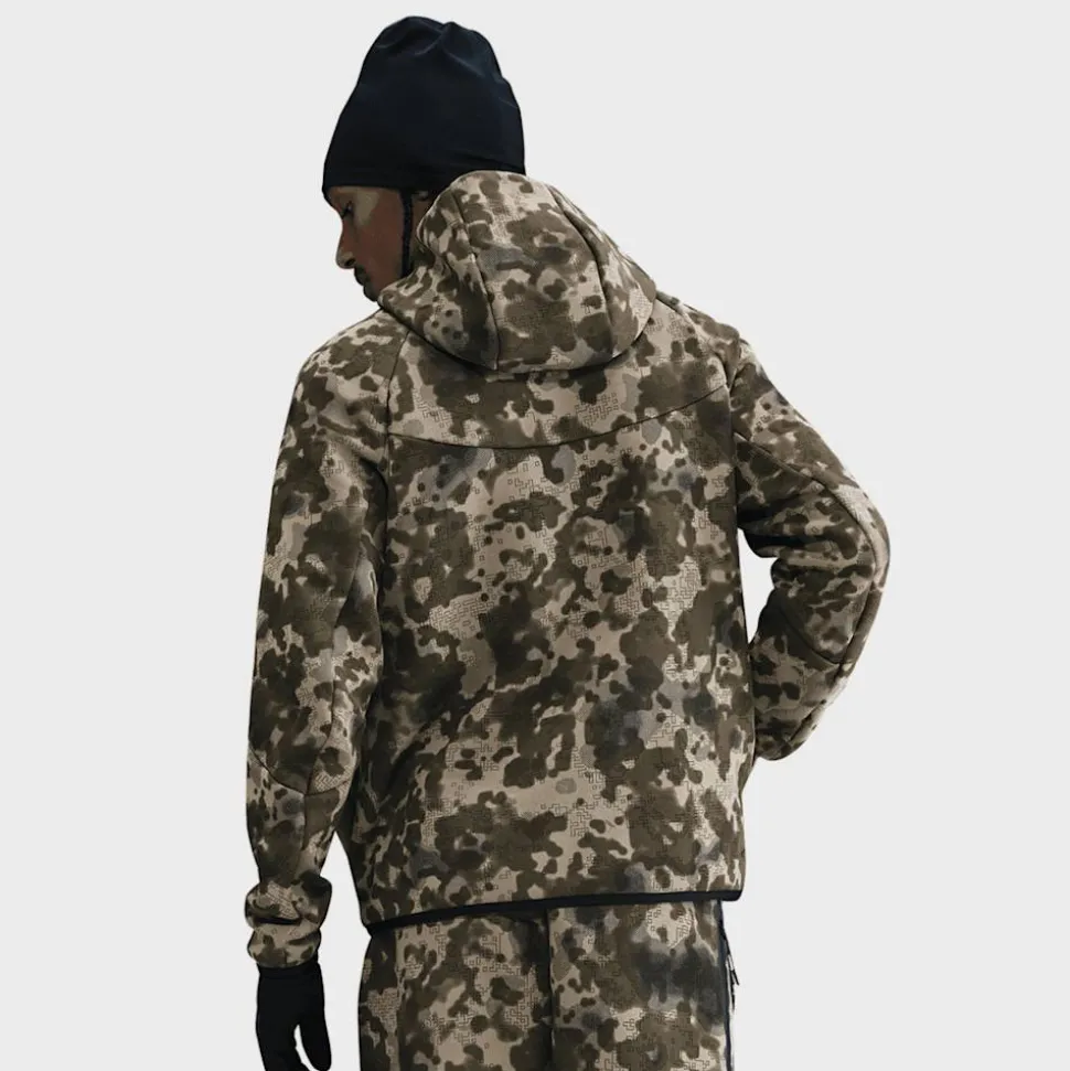 Tech Full-Zip Fleece Camo Windrunner Jacket