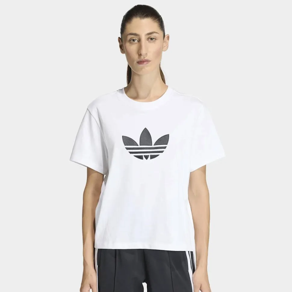 Trefoil Boxy Tee