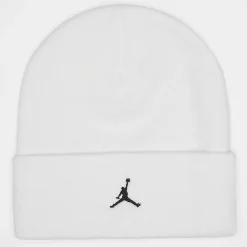 U JORDAN PEAK BEANIE ESS white/black