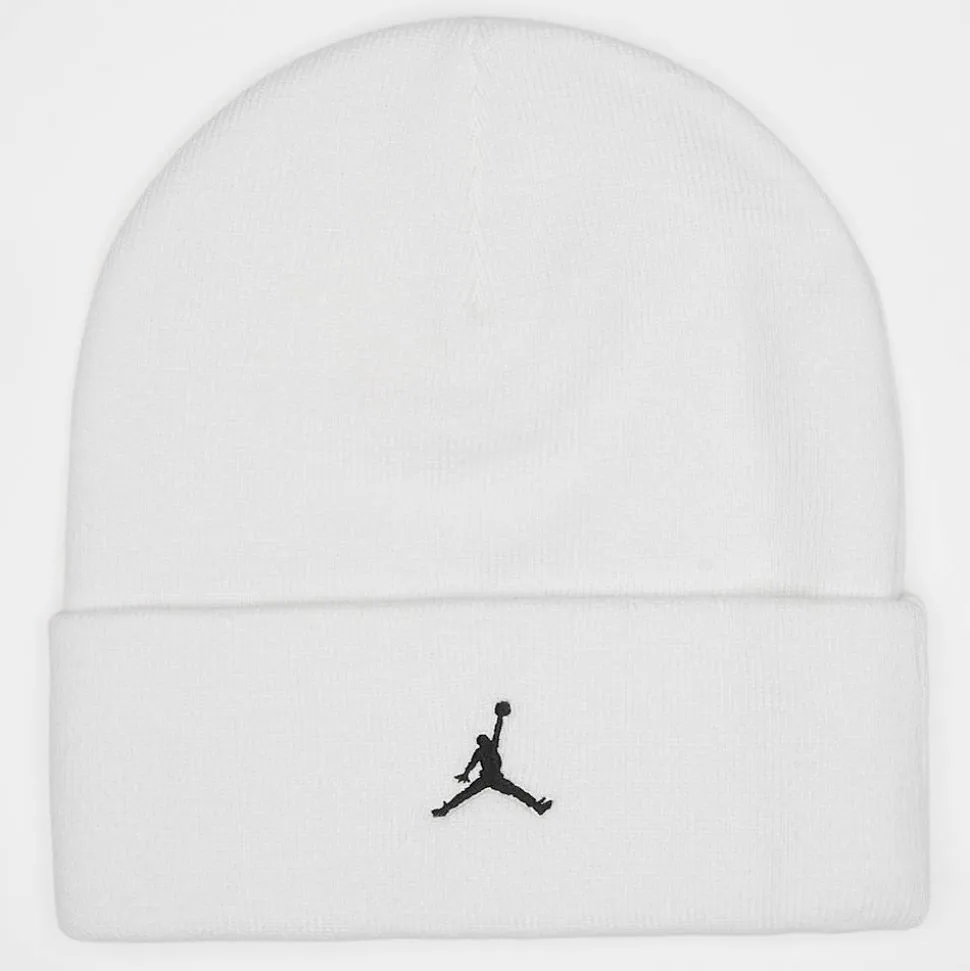U JORDAN PEAK BEANIE ESS white/black