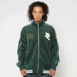 Velour Track Jacket