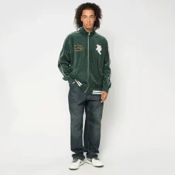 Velour Track Jacket