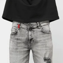 Victor Ripped Slim Fit Shorts
