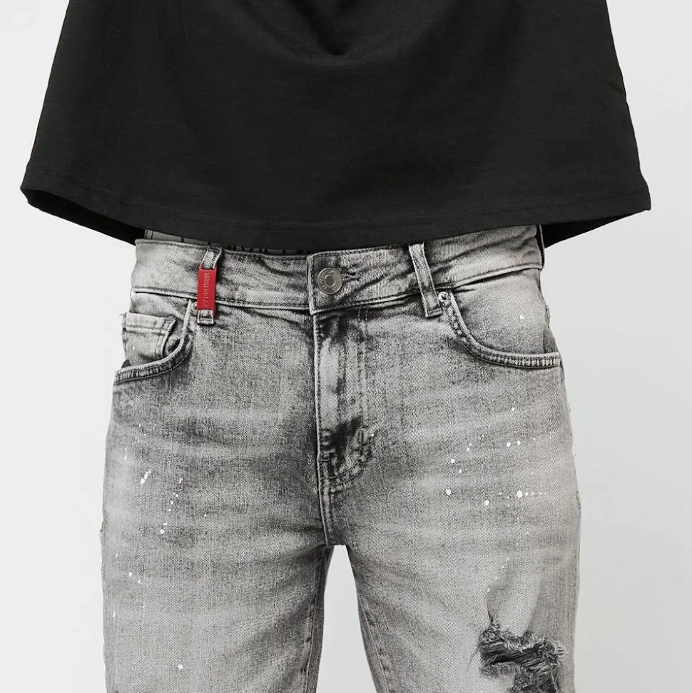 Victor Ripped Slim Fit Shorts