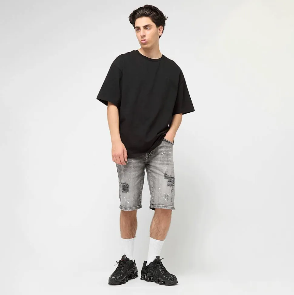 Victor Ripped Slim Fit Shorts