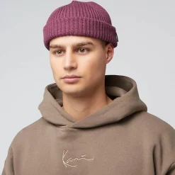 Woven Flag Label Basic Fisherman Beanie