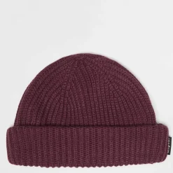 Woven Flag Label Basic Fisherman Beanie