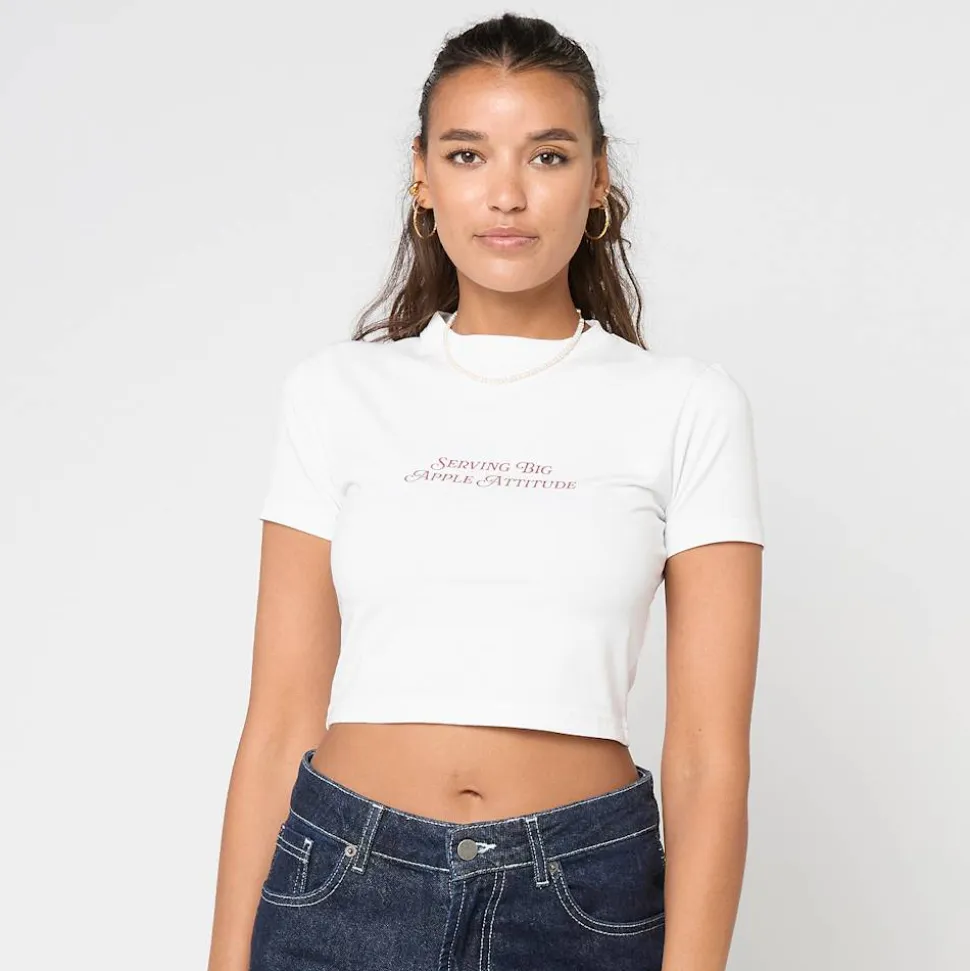 Yelene Cropped Baby Tee