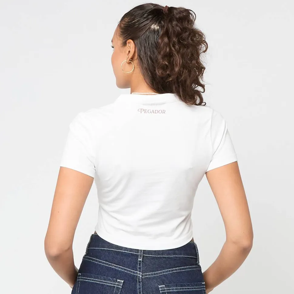 Yelene Cropped Baby Tee