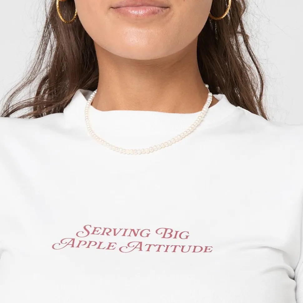 Yelene Cropped Baby Tee
